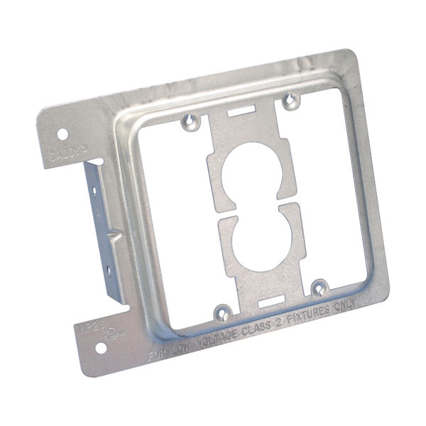 Caddy Low Voltage Mounting Plate For New Construction 2-Gang (MP2S)