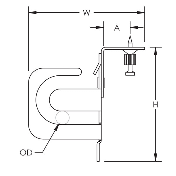 Caddy MC/AC Cable Support 8 Cables With Shot Fire (MCS100SF)