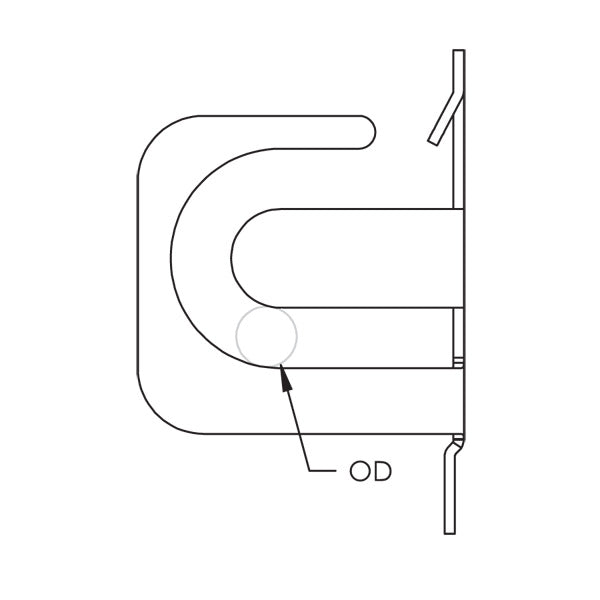 Caddy MC/AC Cable Support Bracket 10-3 To 8-3 MC/AC 7 Capacity (MCS101)