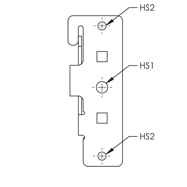 Caddy MCS101 MC AC Cable Support Bracket 10 3 To 8 3 MC AC 7 Capacity caddy-mcs101-mc-ac-cable-support-bracket-10-3-to-8-3-mc-ac-7-capacity
