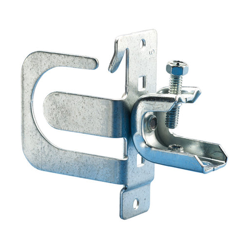 Caddy MC/AC Cable Support Bracket With Beam Clamp 14-3 To 8-3 MC/AC 4 Capacity 1/8 Inch-5/8 Inch Flange (MCS50BC200)