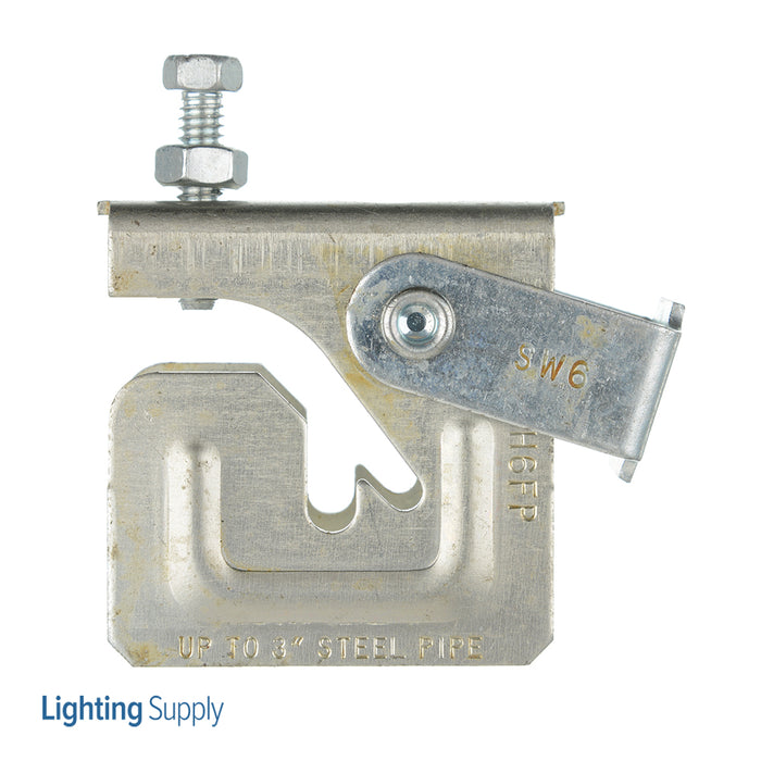 Caddy PHSW Multi-Purpose Purlin Clamp With Swivel 3/8 Inch Rod 1/4 Inch Maximum Flange (PHSW6FP)