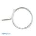 Caddy Plain Bridle Ring 2 Inch Diameter #8 Wire (2BR32)
