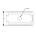 Caddy Plastic Spacer For PT16 Twist Retainer 15/16 Inch T-Grid (PT16SPCR)