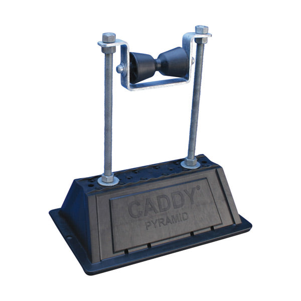 Caddy Pyramid RL Adjustable Roller Support 3 Inch Maximum Pipe 6 Inch-12 Inch (PRA3H12)