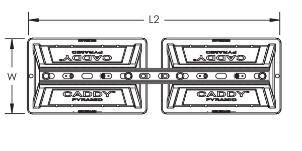 Caddy Pyramid ST Bridge Assembly 36 Inch (PSB36A)