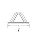 Caddy Pyramid Universal Support 10 Inch X 4 Inch (PBU10)