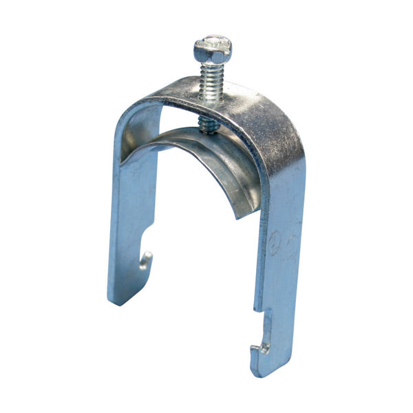 Caddy SCH2 Single Piece Strut Clamp For Cable/Conduit 2.38 Inch-2.88 Inch Outside Diameter 2-1/2 Inch EMT 2-1/2 Inch Rigid/Pipe (SCH48B)