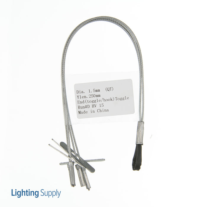 Caddy Speed Link Quad-Toggle With Eyelet Extension 1.5mm Wire 9.8 Inch Y-Length (SLD15QT250)