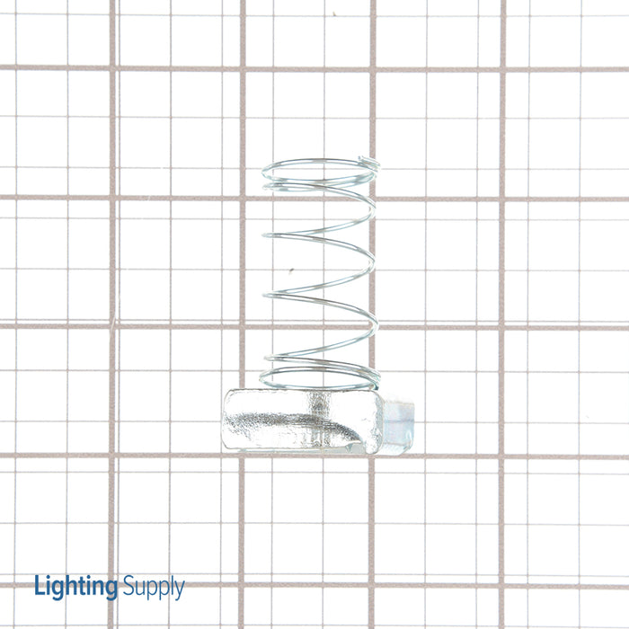 Caddy Strut Nut With Spring Channel Type A Steel Electrogalvanized 5/8 Inch Rod (SPRA0062EG)