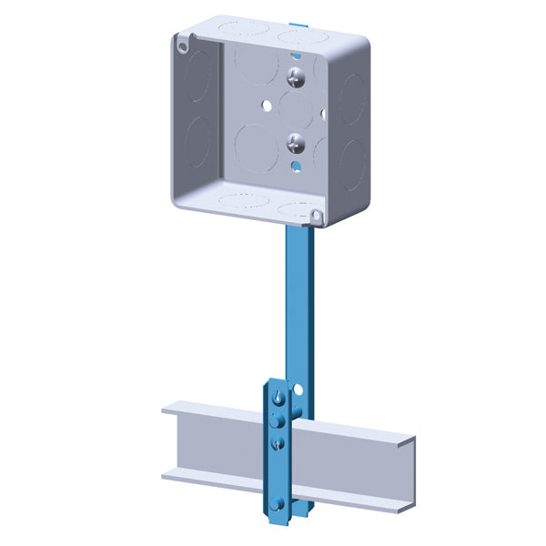 Caddy Support Box From Lathers Channel 3/4 Inch 1-1/2 Inch 2 Inch Channel (LCSB12)