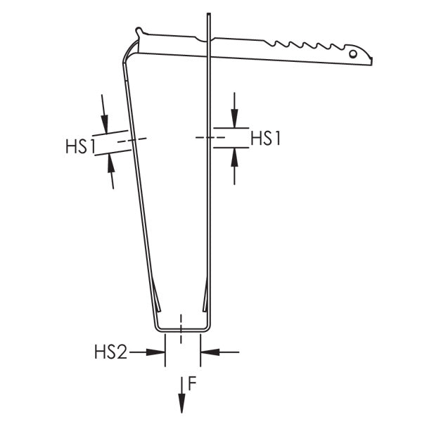 Caddy TDH Trapezoidal Deck Hanger (TDH)
