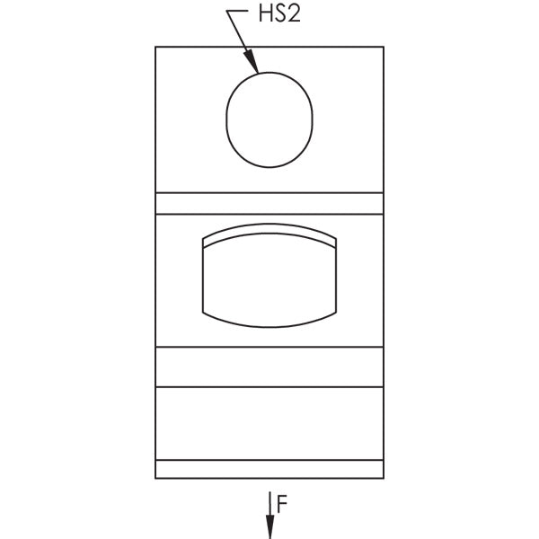 Caddy Thread Installation Rod Hanger 3/8 Inch Hole 1 Plain 1/4 Inch Hole 2 Plain (6T)