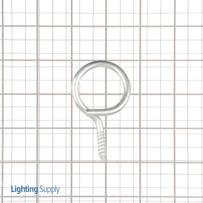 Caddy Threaded Bridle Ring 1-1/4 Inch Diameter 1/4 Inch Screw Wood (4BRT20WS)