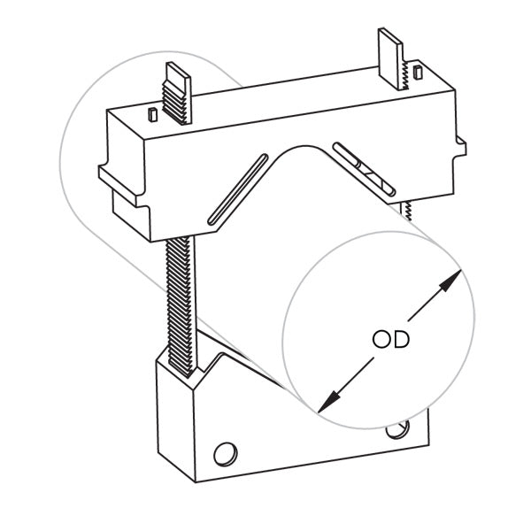 Caddy TPC Tube And Pipe Clamp 5/8 Inch-2-3/8 Inch Outside Diameter (TPC238)