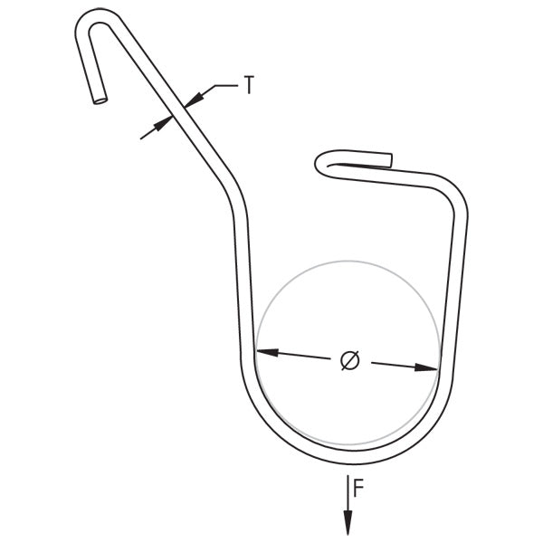 Caddy WMX Cable Hanger 1-1/8 Inch Diameter (WMX3)