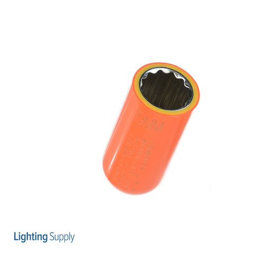 Cementex 3/8 Inch Square Drive 19ML Socket 12 Point WO (IS38-19ML 12 Point WO)