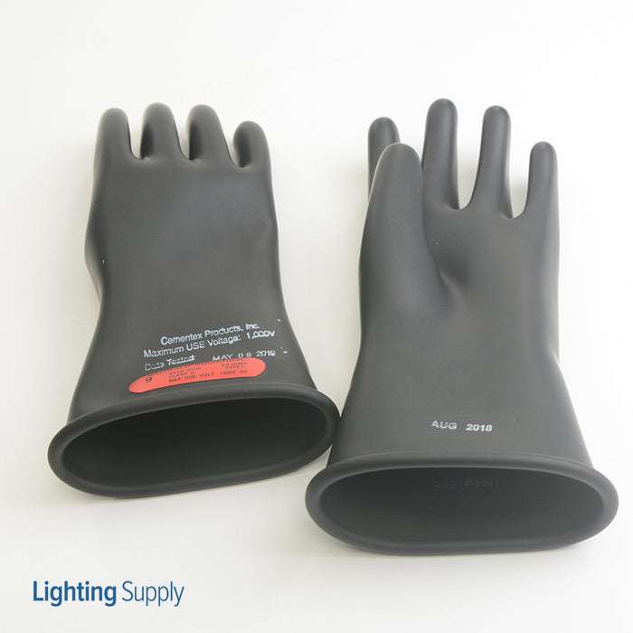 Cementex Class 0 11 Gloves 9 Black (IG0-11-9B)
