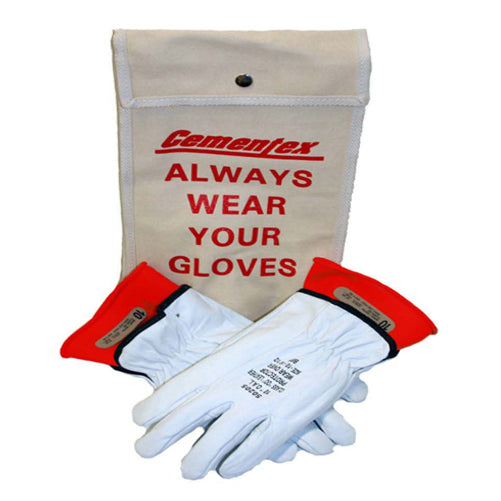 Cementex Class 0 11 Inch Glove Kit 10 Red (IGK0-11-10R)