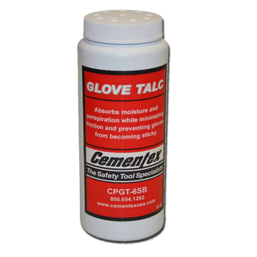 Cementex Glove Talc 6 Ounce Bottle (CPGT-6SB)
