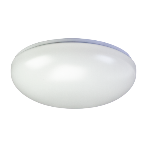 TCP Cloud LED Flush Mount Round 11 Inch 15W CCT Selectable 3000K/4000K/5000K 1050Lm 120V Dimmable White (CFMRD11DCCT)