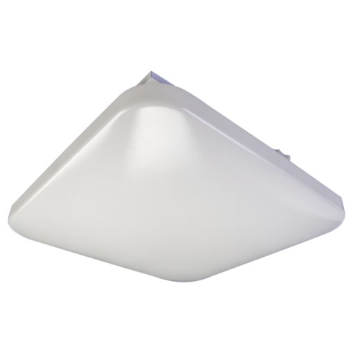 TCP Cloud LED Flush Mount Square 13 Inch 20W CCT Selectable 3000K/4000K/5000K 1400Lm 120V Dimmable White (CFMSQ13DCCT)