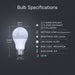 Feit Electric A19 Day And Night Circadian Plus Night Light LED Light Bulb (OM60NL2CCTCAHLTHLEDI)