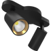 RAB COLUMN Track Light Two 6W Heads CCT Selectable 3000K/4000K/5000K Linear Ceiling Mount 36 Degree Beam Angle Black 120V (COL12LM2B)