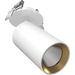 RAB COLUMN Track Light 6W Single Head CCT Selectable 3000K/4000K/5000K Recessed Mount 36 Degree Beam Angle White 120V (COL6RM)