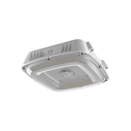 Standard-BL Canopy Luminaire Sensor Ready Lumen/CCT Selectable 12000Lm/10000Lm/8000Lm/6000Lm/3000Lm 3500K/4000K/5000K 120-277V White Housing (CPSR-1210863L-3CCT-WHT)