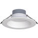 RAB Recessed 10 Inch Round Wattage/CCT Selectable 24W/30W/37W 2700K/3000K/3500K/5000K 90 CRI Triac/0-10V Dimming White (CR10)