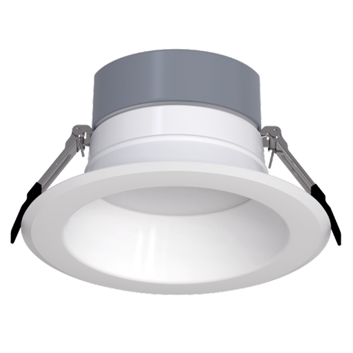 RAB Recessed 6 Inch Round Wattage/CCT Selectable 10W/17W/21W 2700K/3000K/3500K/5000K 90 CRI Triac/0-10V Dimming White (CR6)