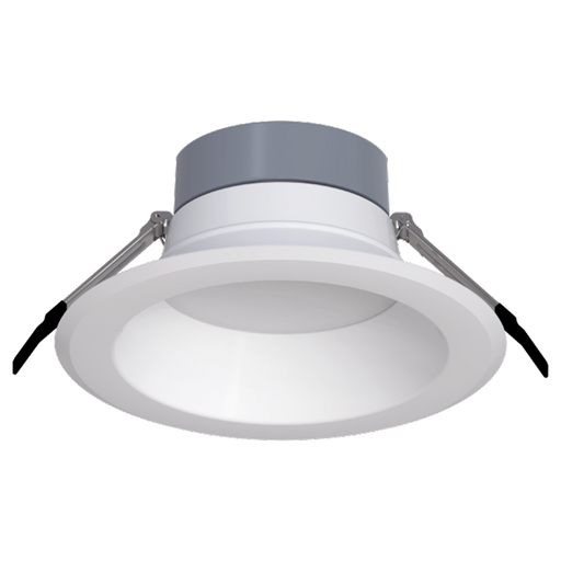 RAB Recessed 8 Inch Round Wattage/CCT Selectable 16W/24W/30W 2700K/3000K/3500K/5000K 90 CRI Triac/0-10V Dimming White (CR8)