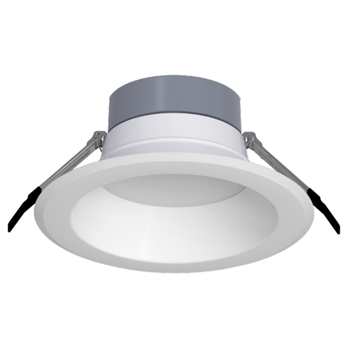 RAB Recessed 8 Inch Round Wattage/CCT Selectable 16W/24W/30W 2700K/3000K/3500K/5000K 90 CRI Triac/0-10V Dimming White (CR8)