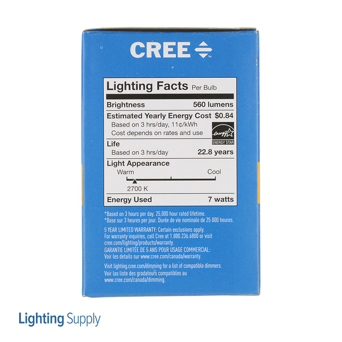 Cree C-Lite R20 Pro Generation 1 50W 700Lm 2700K 90 CRI E26 Base (R20-50W-P1-27K-E26-U1)