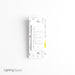 Crestron Electronics ZUM Battery Powered Wireless Keypad 6-Button White Smooth (ZUMMESH-KP10CBATT-W-S)