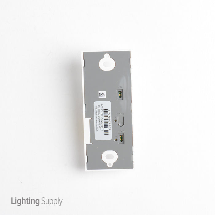 Crestron Electronics ZUM Battery Powered Wireless Keypad 6-Button White Smooth (ZUMMESH-KP10CBATT-W-S)