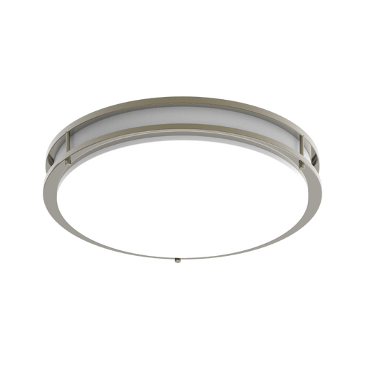 RAB Decorative FMFA 18 Inch Round Metal And Plastic 32W 2000Lm 120V 5 CCT 90 CRI Triac Dimming (CRVFAD-18R-32-9CCT-120-BN)