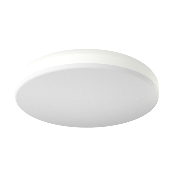 RAB FMFA 14 Inch Round White 20W 5 CCT 1500Lm 90 CRI Universal Voltage Triac Dimming Emergency Battery Backup (CRVFAS-14R-20-9CCT-UNVT-W/EMBB)