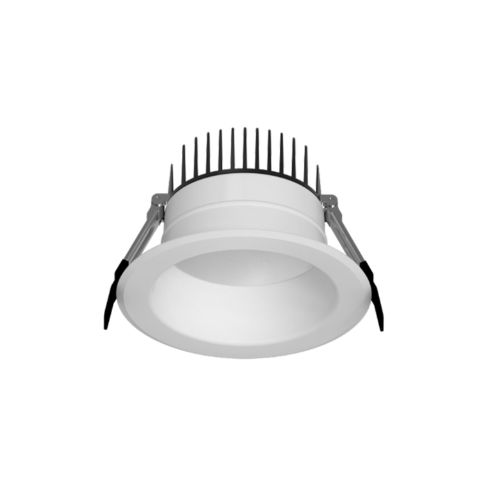 RAB Recessed LED Downlight 4 Inch Round Wattage/CCT Selectable 12W/16W/20W 2700K/3000K/3500K/4000K/5000K 90 CRI White 120-277V Triac Or 0-10V Dimming (CRX4)