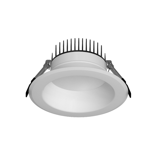 RAB Recessed LED Downlight 6 Inch Round Wattage/CCT Selectable 30W/40W/50W 2700K/3000K/3500K/4000K/5000K 90 CRI White 120-277V Triac Or 0-10V Dimming (CRX6)