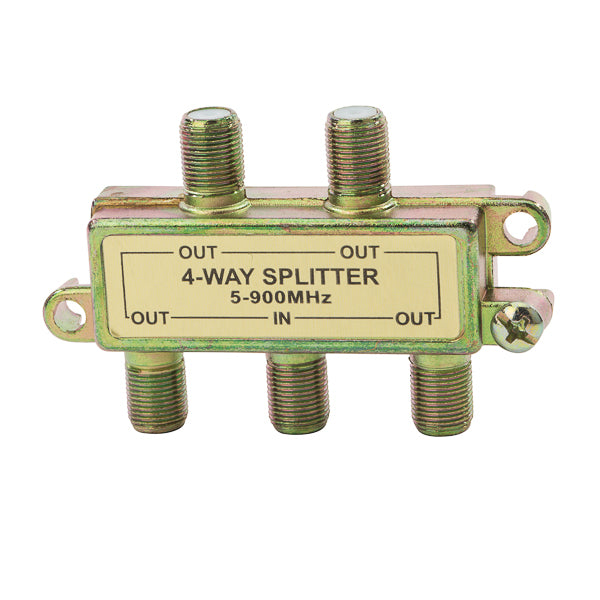NSI Four Way Coaxial Splitter (CS-4)
