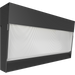 RAB Large LED Wall Pack Wattage/CCT Selectable 125W/100W/65W 3000K/4000K/5000K 120-277V On-Off Photocell Bronze (C-WALLL)