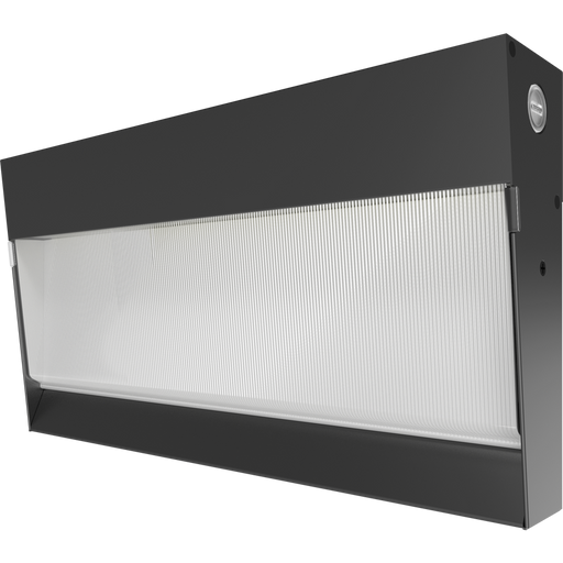 RAB Large LED Wall Pack Wattage/CCT Selectable 125W/100W/65W 3000K/4000K/5000K 120-277V On-Off Photocell Bronze (C-WALLL)