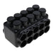 NSI 600 MCM - 6 AWG Stacked Polaris Insulated Multi-Tap Connector 10-Port [Double Sided Entry] (IPLDS600-10)
