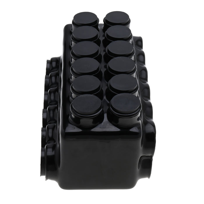 NSI 600 MCM - 6 AWG Stacked Polaris Insulated Multi-Tap Connector 12-Port [Double Sided Entry] (IPLDS600-12)