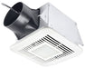 Delta Breez Adjustable High Speed 80/110 CFM Single Speed Fan/Dimmable LED Light 10.3W 0.7 Sones (ELT80-110LED)