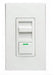 Lithonia Architectural Wall Box Dimmers Fluorescent Four-Wire Ballast Controller 120/277V White (ISDBC120/277WHM10)