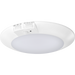 RAB 6 Inch Surface Mount LED Disk Round 12W 90 CRI CCT Selectable 2700K/3000K/3500K/4000K/5000K 120V PIR Sensor (DISK-6/PIR)