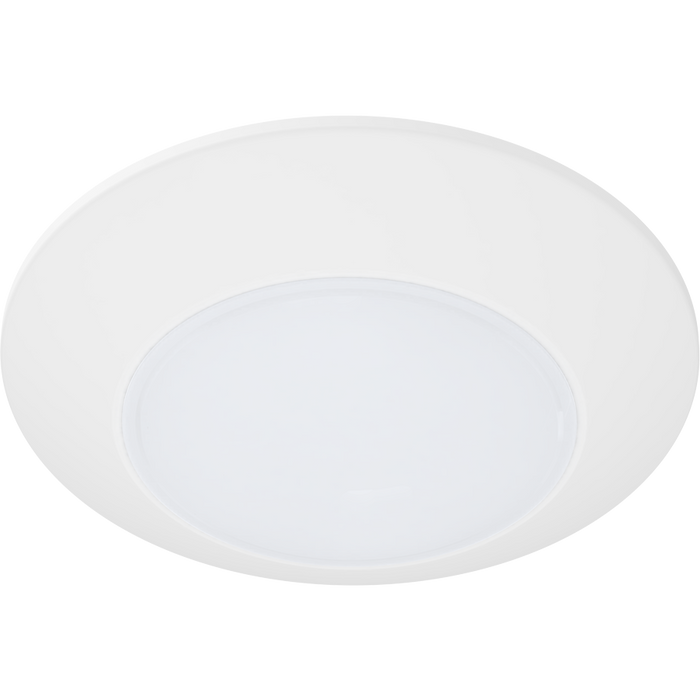 RAB 4 Inch 9W DISK17 CCT Selectable 2700K/3000K/3500K/4000K/5000K 90 CRI 120V Dimmable White (DISK17-4)